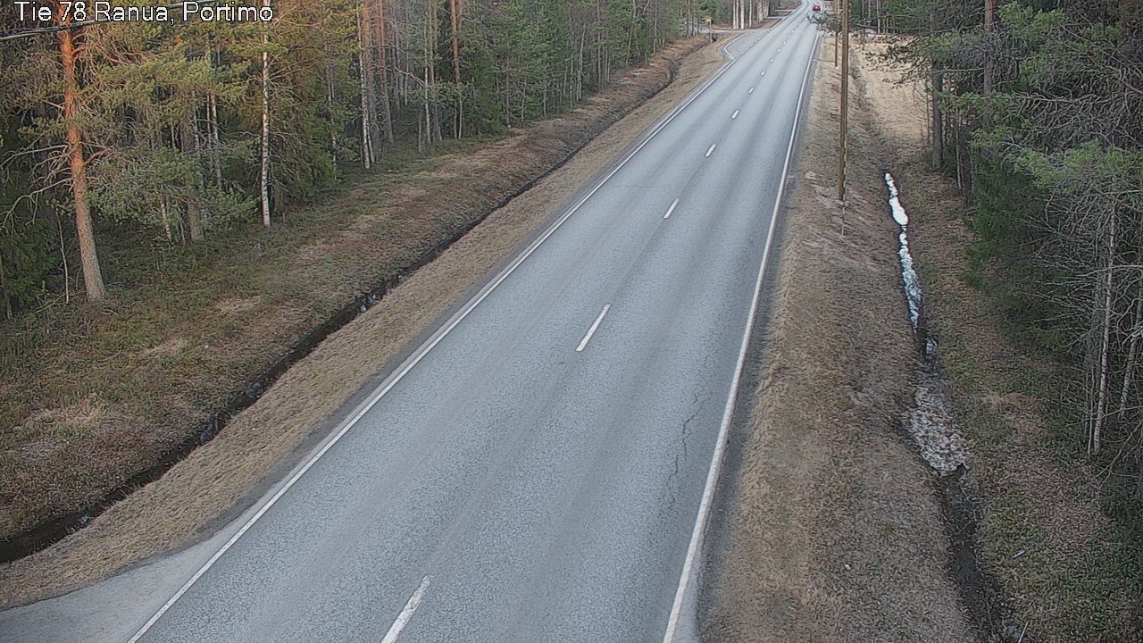 Weather Camera Image Road 78_Ranua, Portimo, Ranua, Lappi