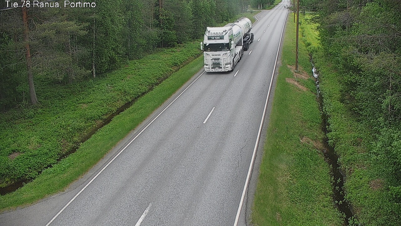Weather Camera Image Väg 78_Ranua, Portimo, Ranua, Lappi