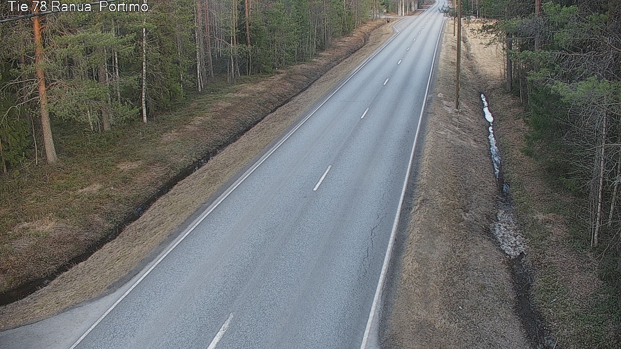 Weather Camera Image Road 78_Ranua, Portimo, Ranua, Lappi