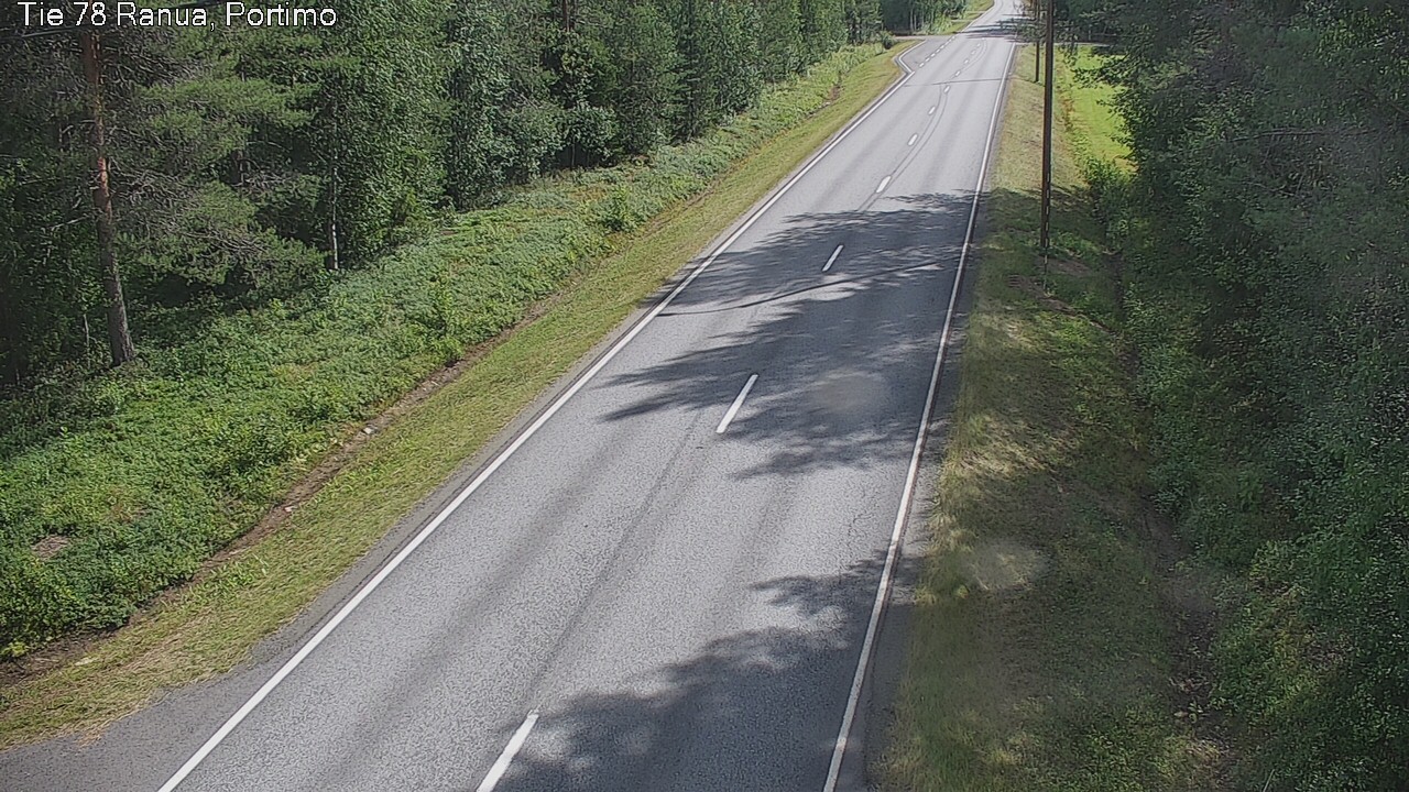 Weather Camera Image Road 78_Ranua, Portimo, Ranua, Lappi