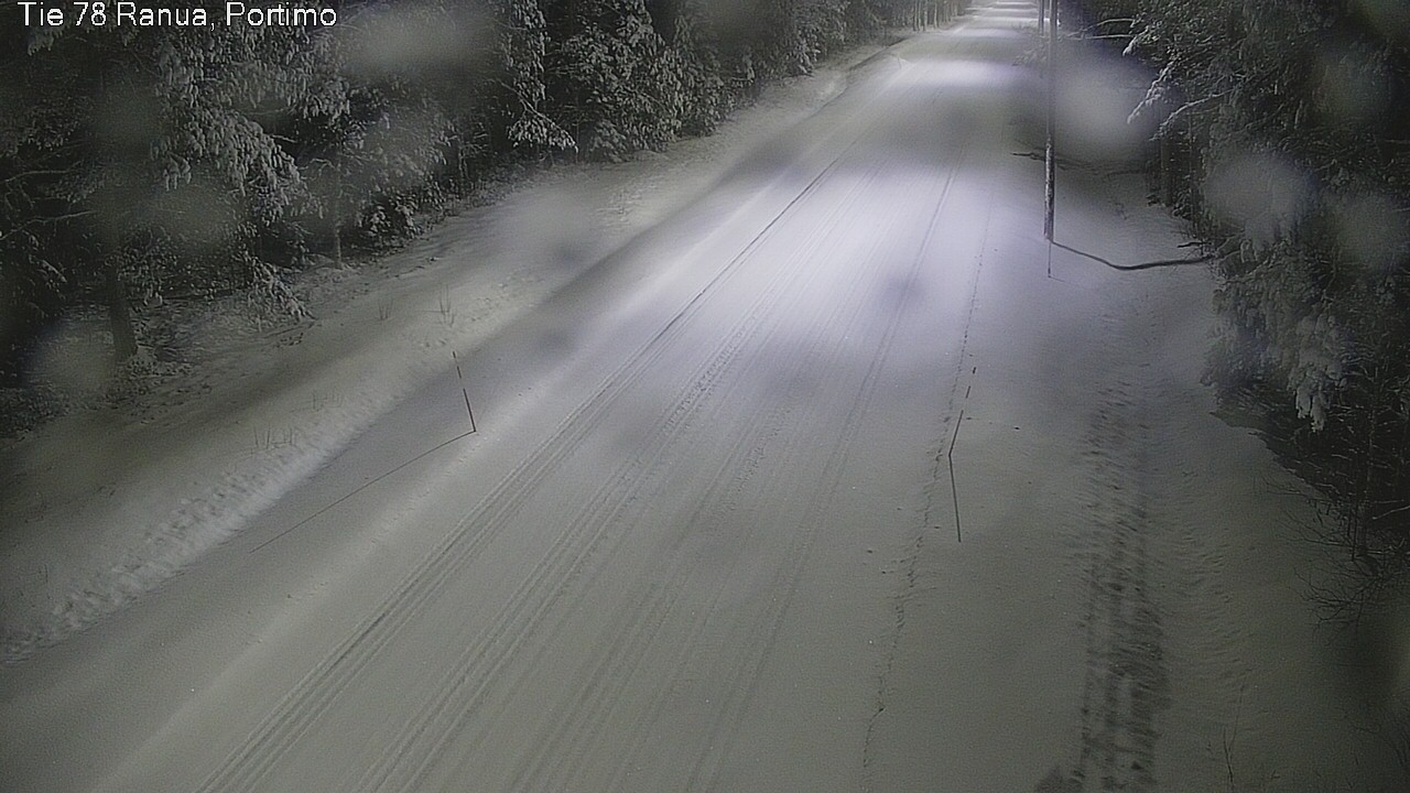 Weather Camera Image Väg 78_Ranua, Portimo, Ranua, Lappi