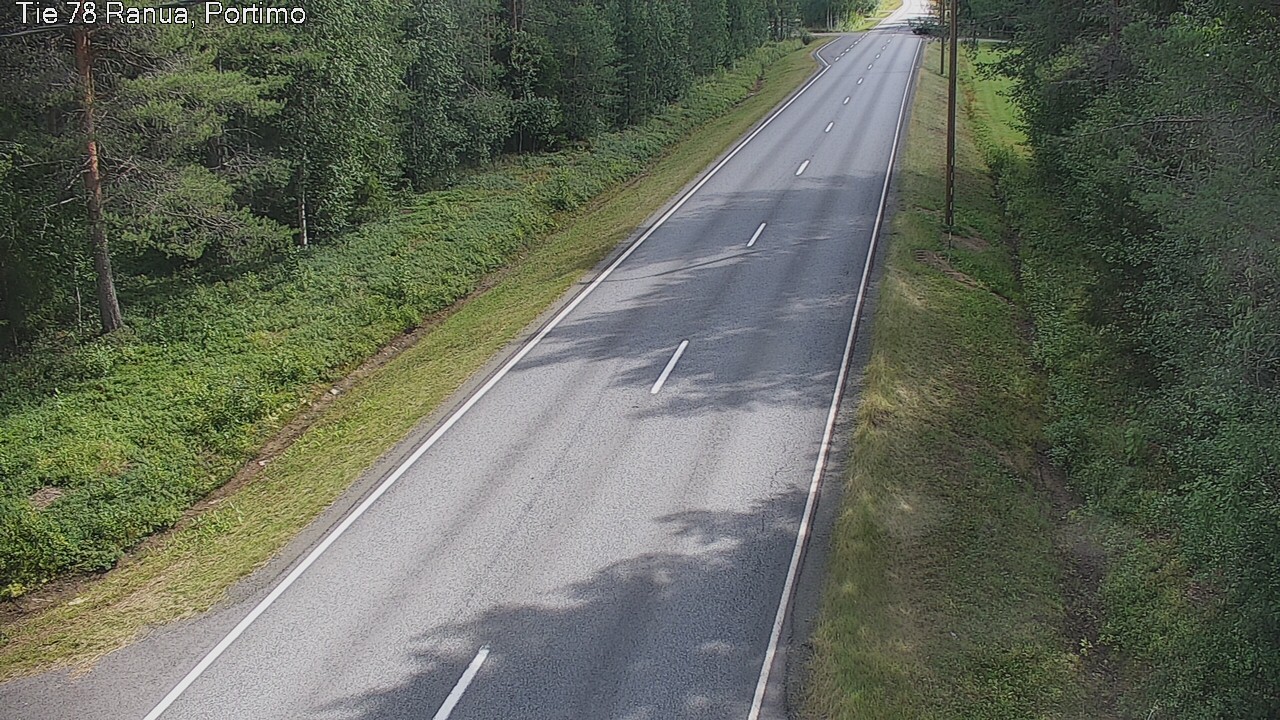 Weather Camera Image Road 78_Ranua, Portimo, Ranua, Lappi