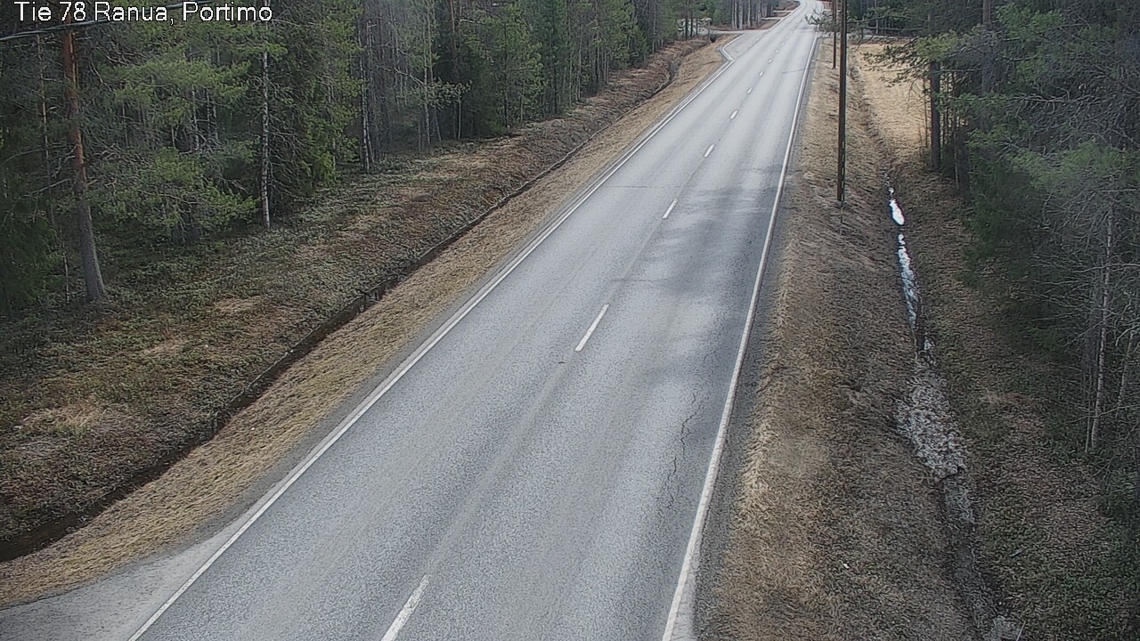 Weather Camera Image Road 78_Ranua, Portimo, Ranua, Lappi