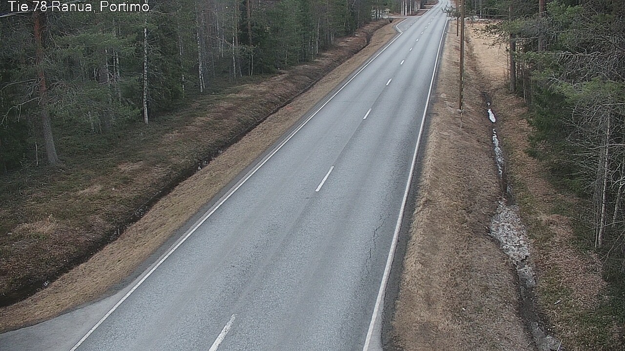 Weather Camera Image Road 78_Ranua, Portimo, Ranua, Lappi