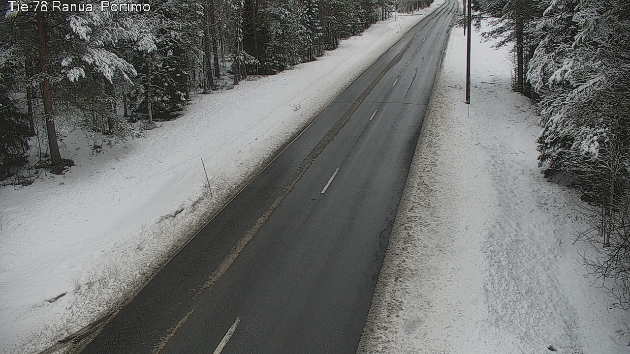 Kelikamerat Kuva Tie 78_Ranua, Portimo, Ranua, Lappi