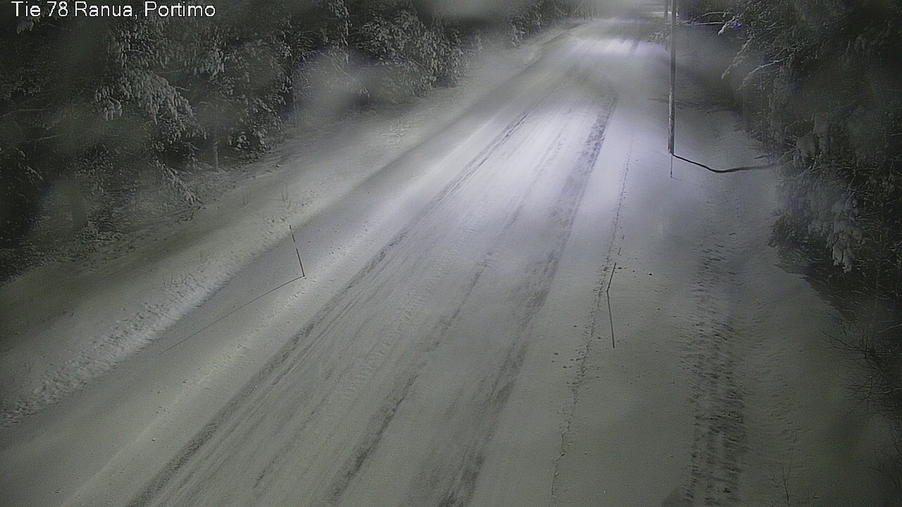 Weather Camera Image Väg 78_Ranua, Portimo, Ranua, Lappi