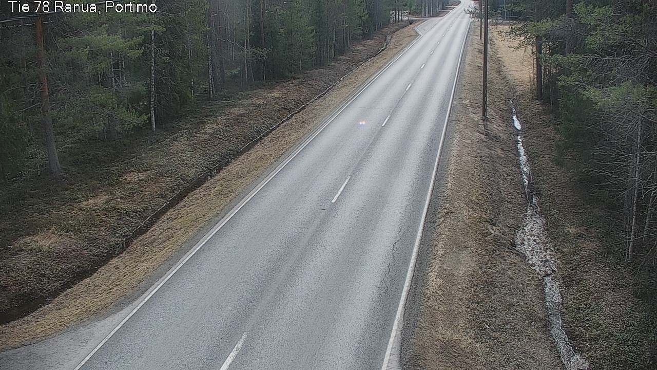 Weather Camera Image Road 78_Ranua, Portimo, Ranua, Lappi