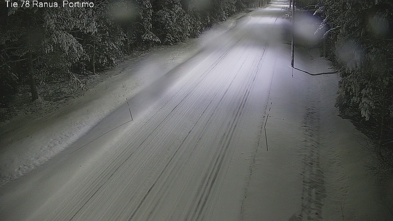 Weather Camera Image Väg 78_Ranua, Portimo, Ranua, Lappi