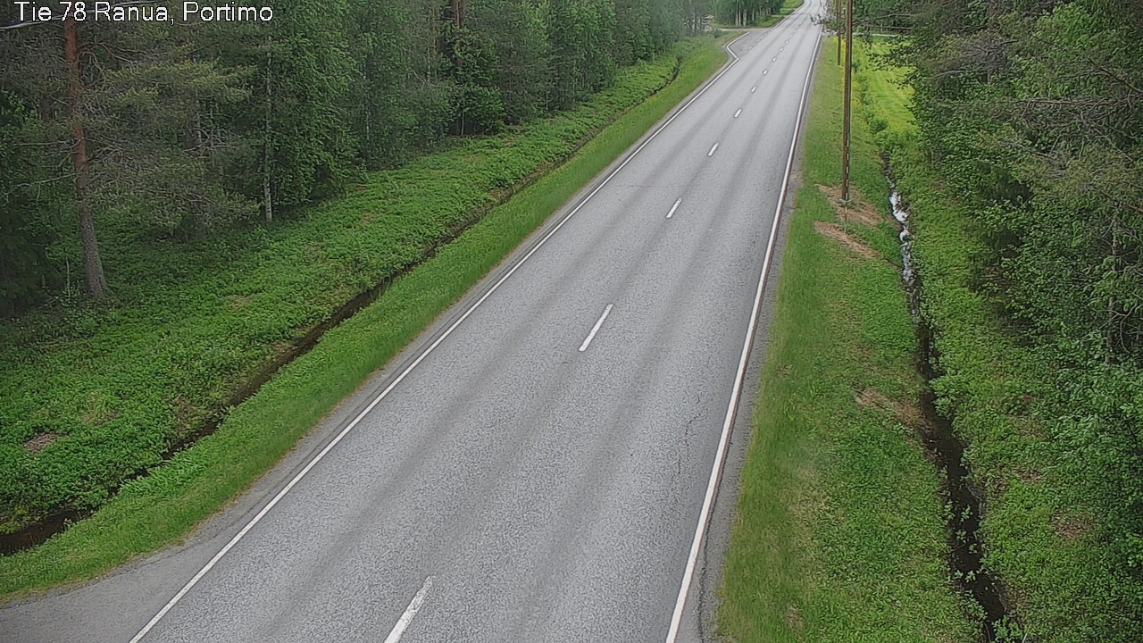 Weather Camera Image Väg 78_Ranua, Portimo, Ranua, Lappi
