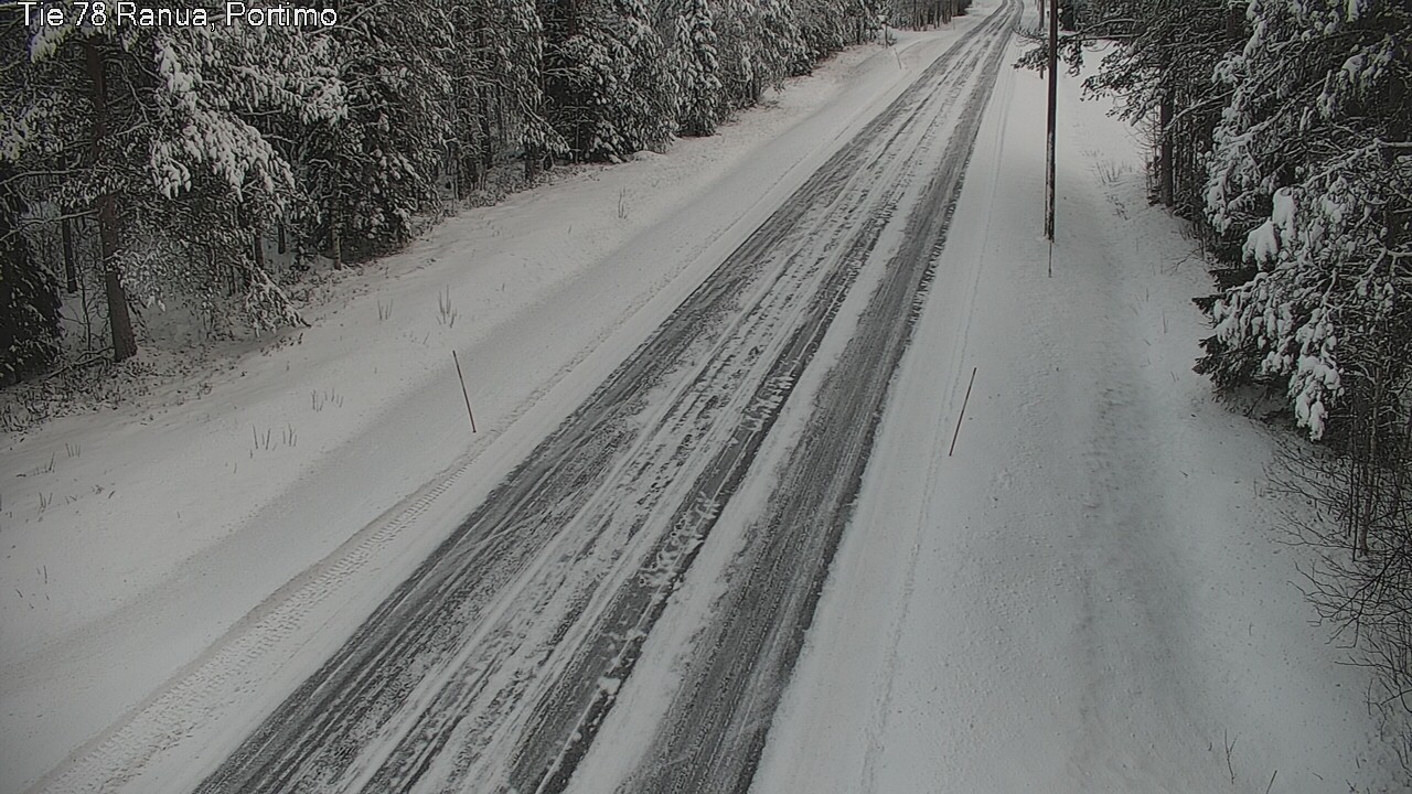 Weather Camera Image Väg 78_Ranua, Portimo, Ranua, Lappi