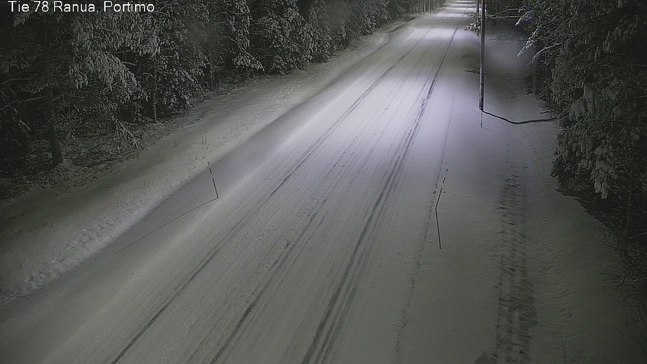 Weather Camera Image Väg 78_Ranua, Portimo, Ranua, Lappi