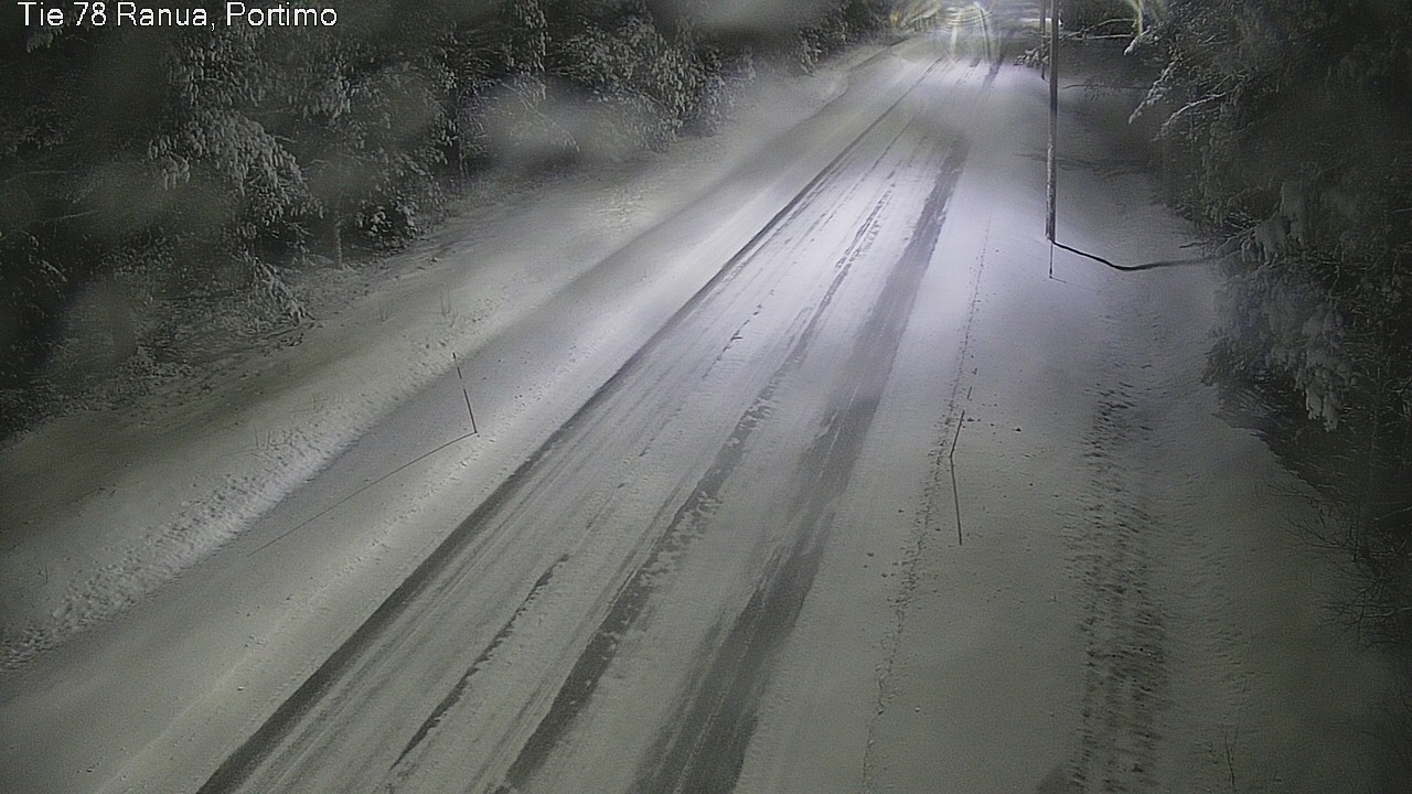 Weather Camera Image Väg 78_Ranua, Portimo, Ranua, Lappi