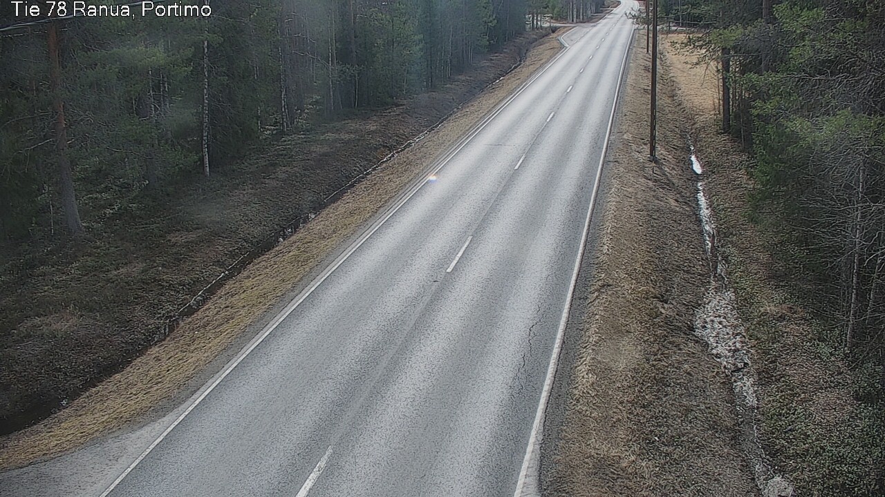 Weather Camera Image Road 78_Ranua, Portimo, Ranua, Lappi