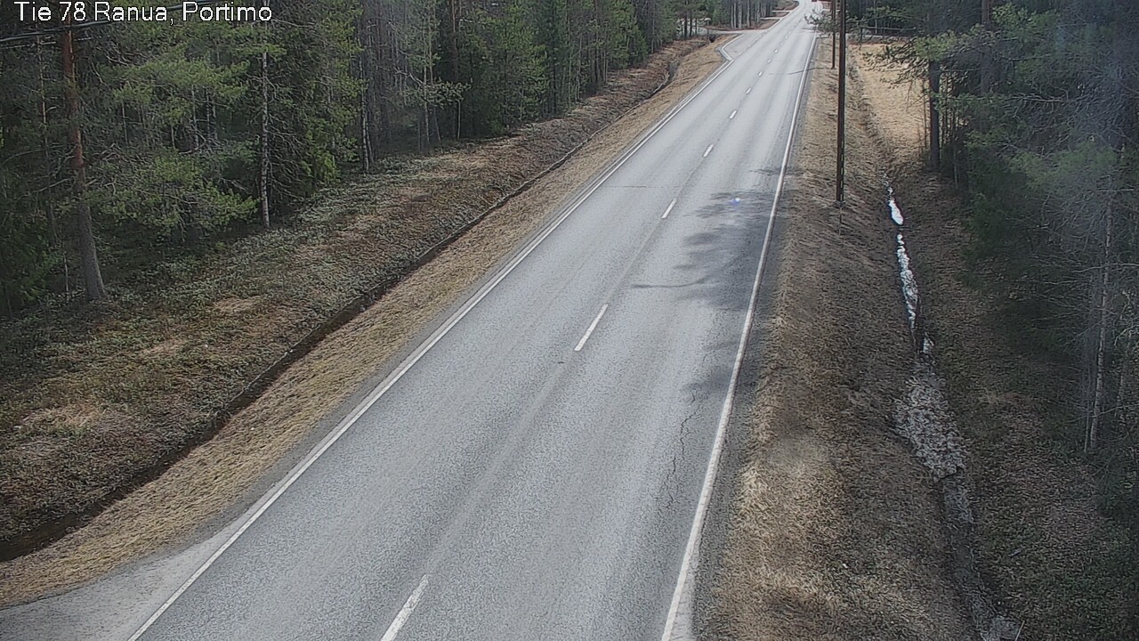 Weather Camera Image Road 78_Ranua, Portimo, Ranua, Lappi