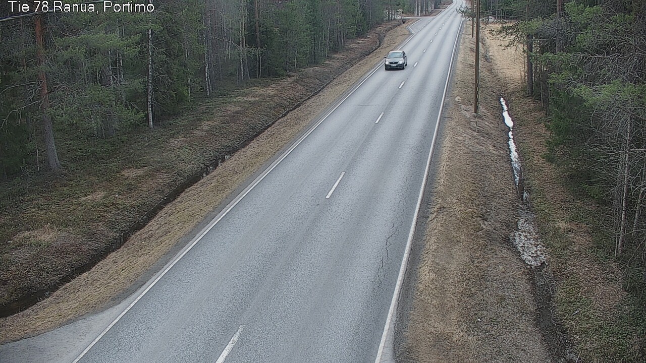Weather Camera Image Väg 78_Ranua, Portimo, Ranua, Lappi