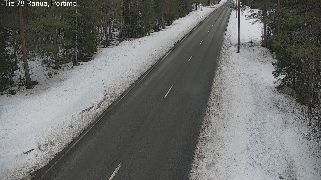 Weather Camera Image Road 78_Ranua, Portimo, Ranua, Lappi