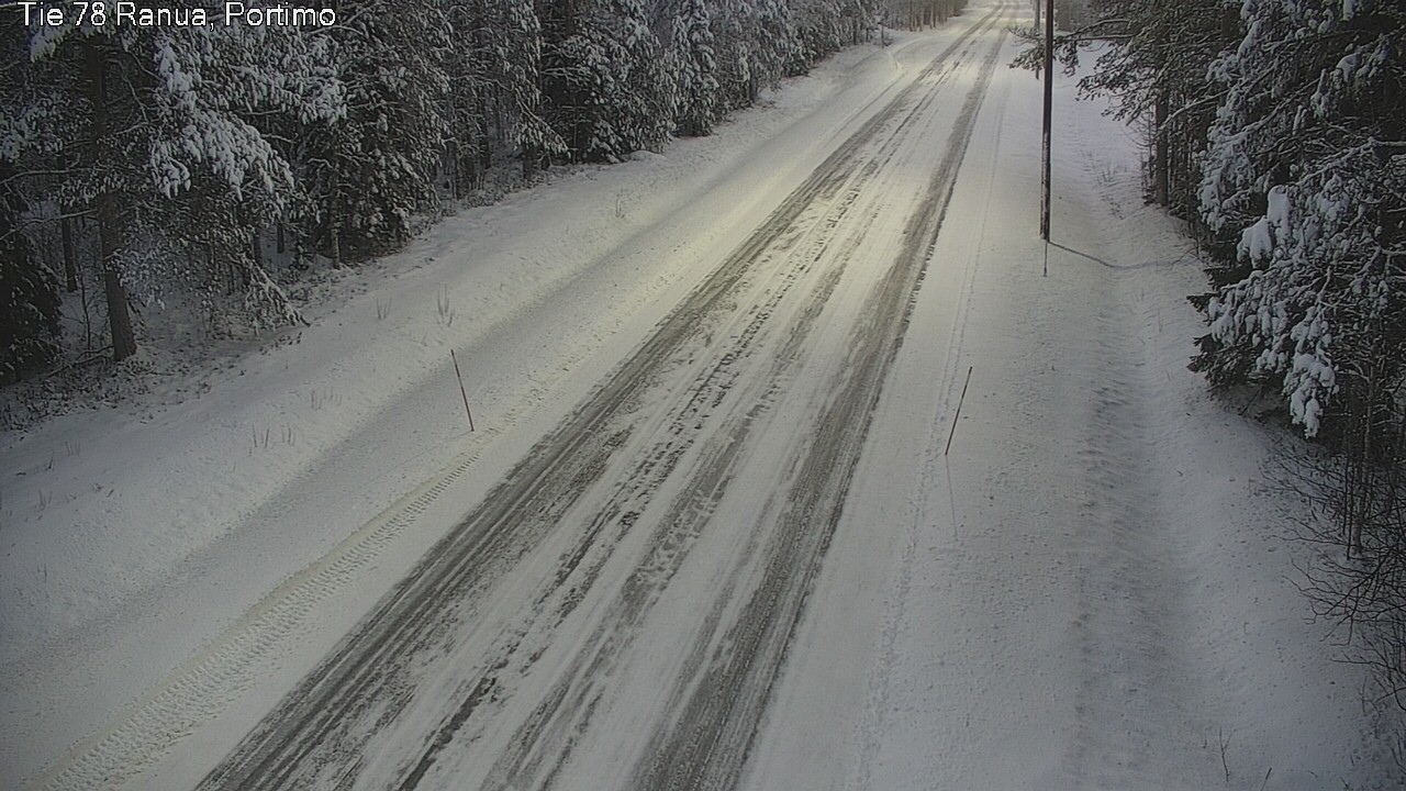 Weather Camera Image Väg 78_Ranua, Portimo, Ranua, Lappi