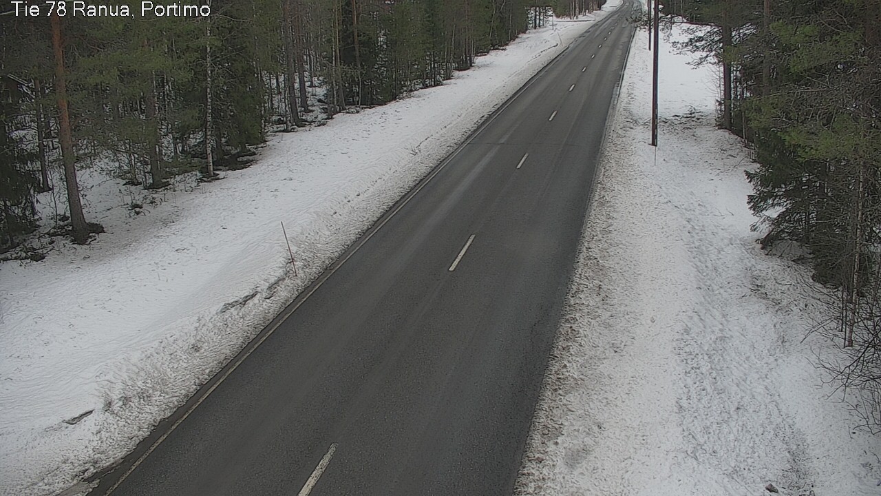 Weather Camera Image Road 78_Ranua, Portimo, Ranua, Lappi