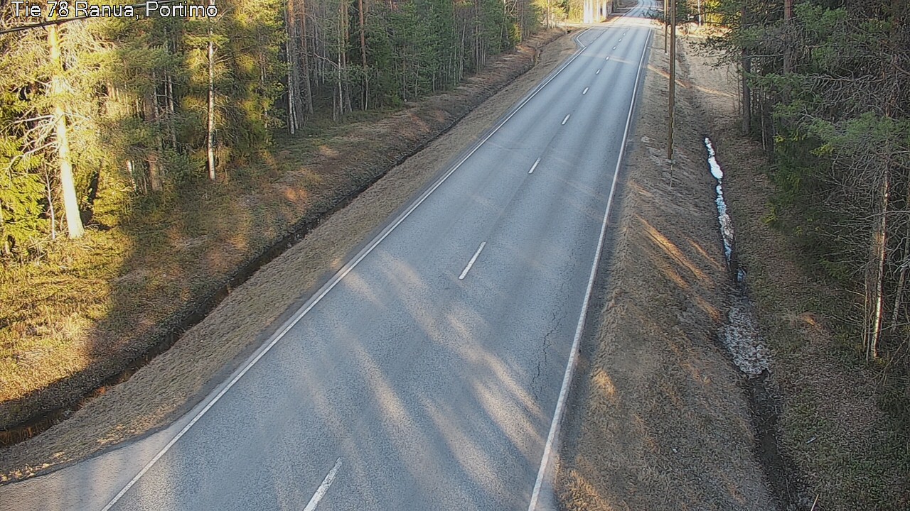 Weather Camera Image Road 78_Ranua, Portimo, Ranua, Lappi
