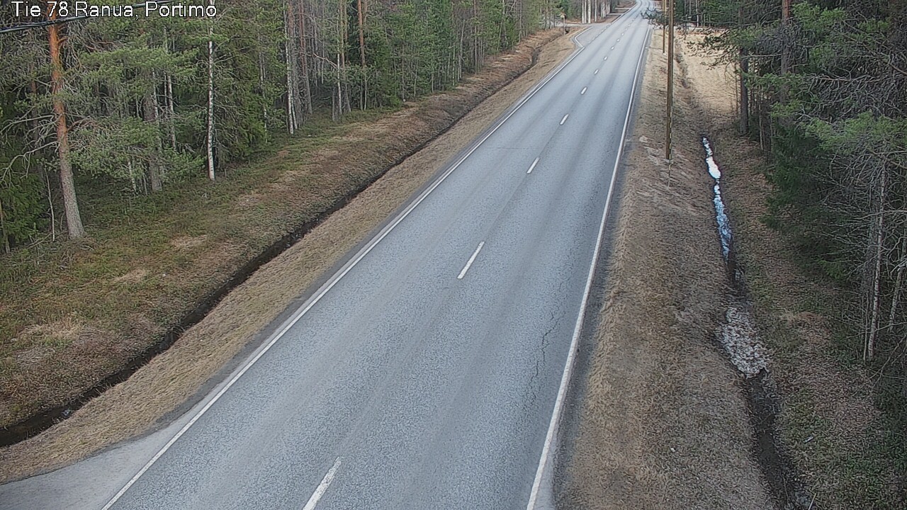 Weather Camera Image Road 78_Ranua, Portimo, Ranua, Lappi