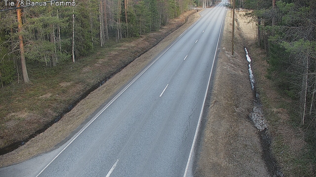 Weather Camera Image Road 78_Ranua, Portimo, Ranua, Lappi