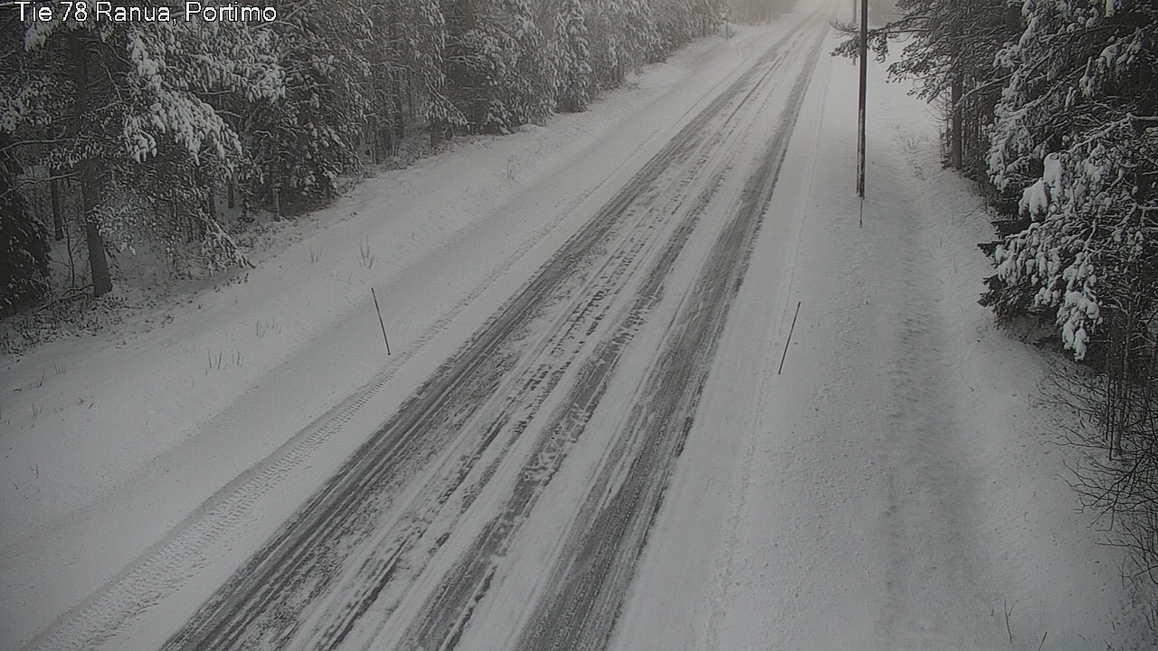 Weather Camera Image Väg 78_Ranua, Portimo, Ranua, Lappi