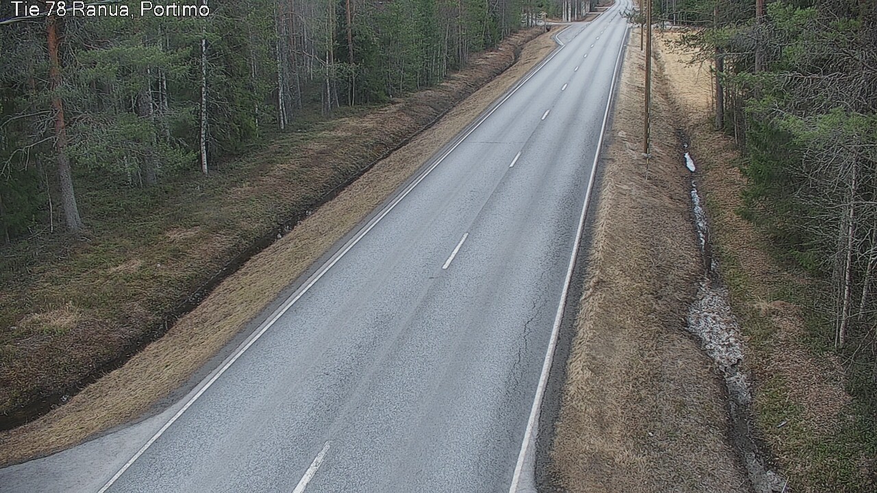 Weather Camera Image Road 78_Ranua, Portimo, Ranua, Lappi
