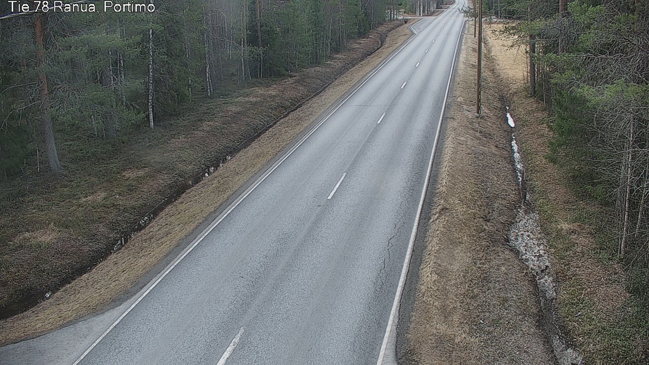 Weather Camera Image Road 78_Ranua, Portimo, Ranua, Lappi