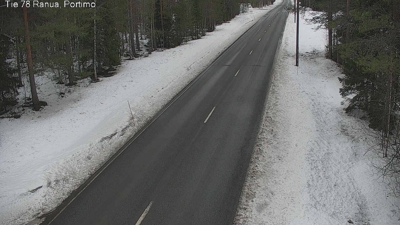 Weather Camera Image Road 78_Ranua, Portimo, Ranua, Lappi