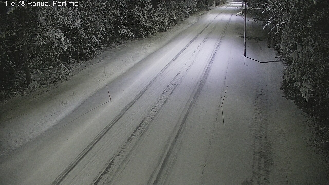 Weather Camera Image Väg 78_Ranua, Portimo, Ranua, Lappi