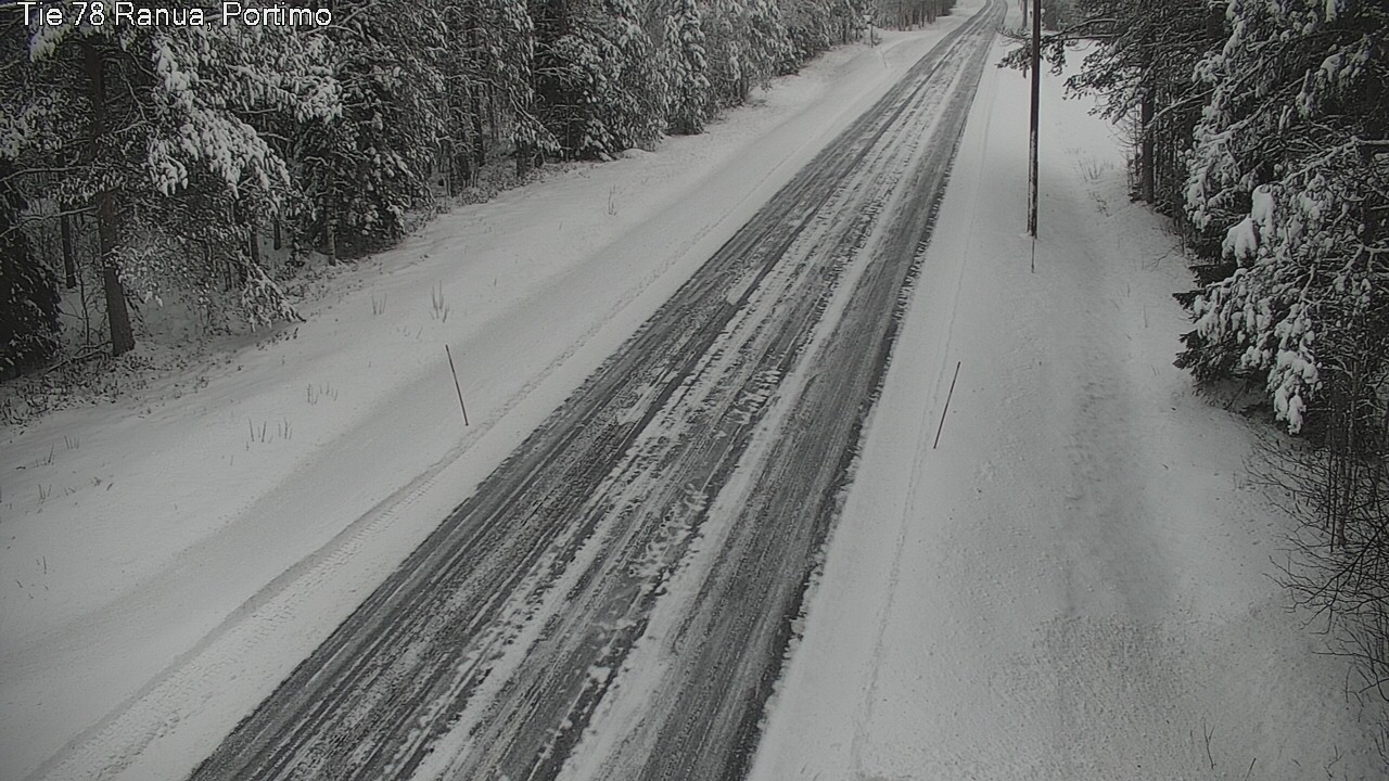Weather Camera Image Road 78_Ranua, Portimo, Ranua, Lappi
