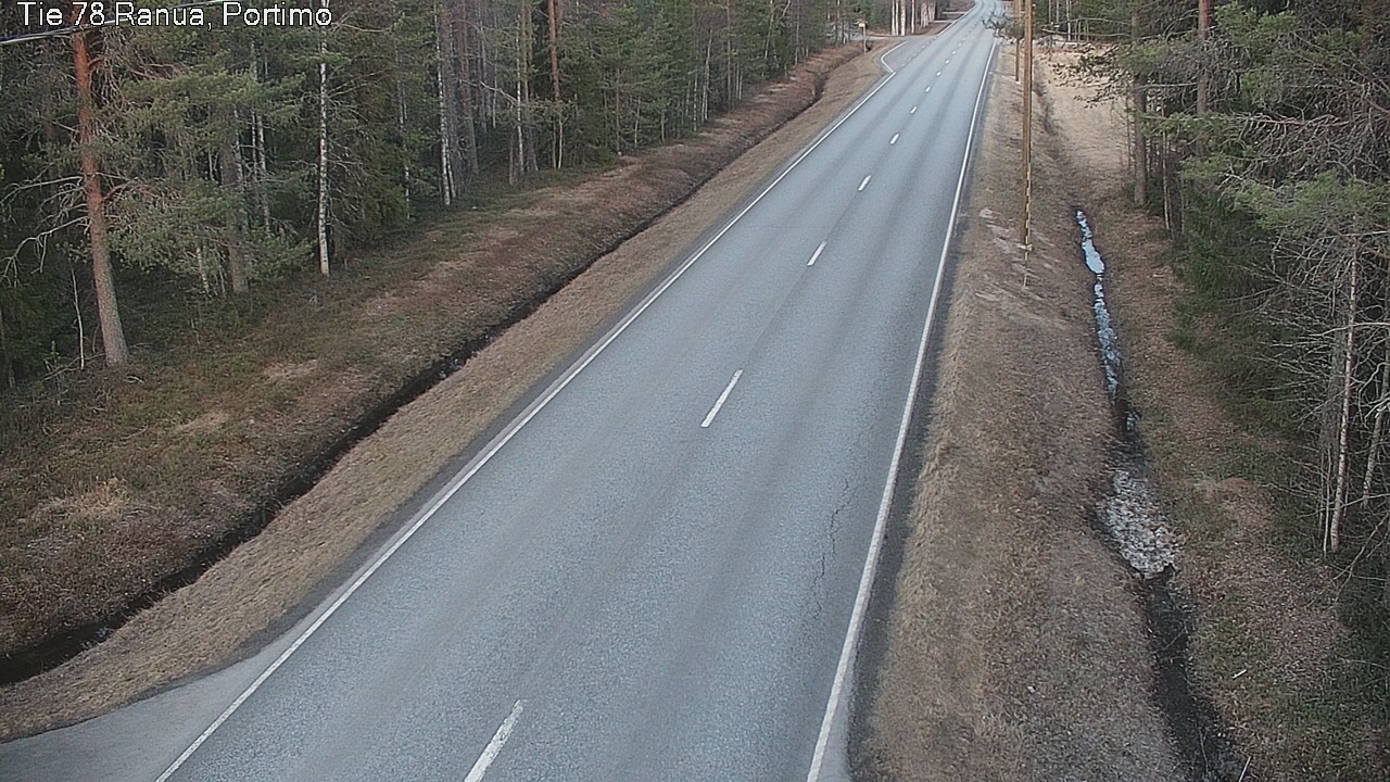 Weather Camera Image Road 78_Ranua, Portimo, Ranua, Lappi