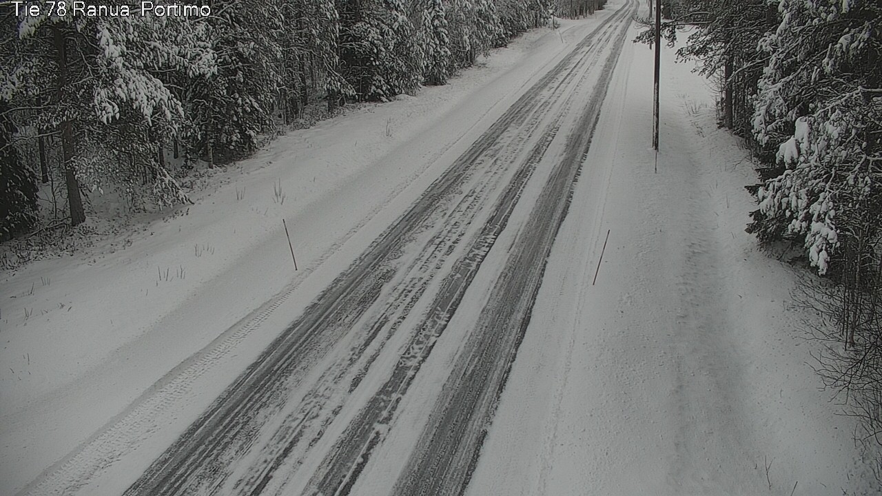 Weather Camera Image Väg 78_Ranua, Portimo, Ranua, Lappi
