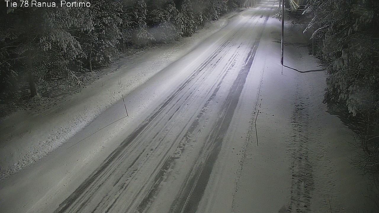 Weather Camera Image Väg 78_Ranua, Portimo, Ranua, Lappi