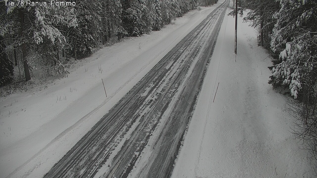 Weather Camera Image Road 78_Ranua, Portimo, Ranua, Lappi