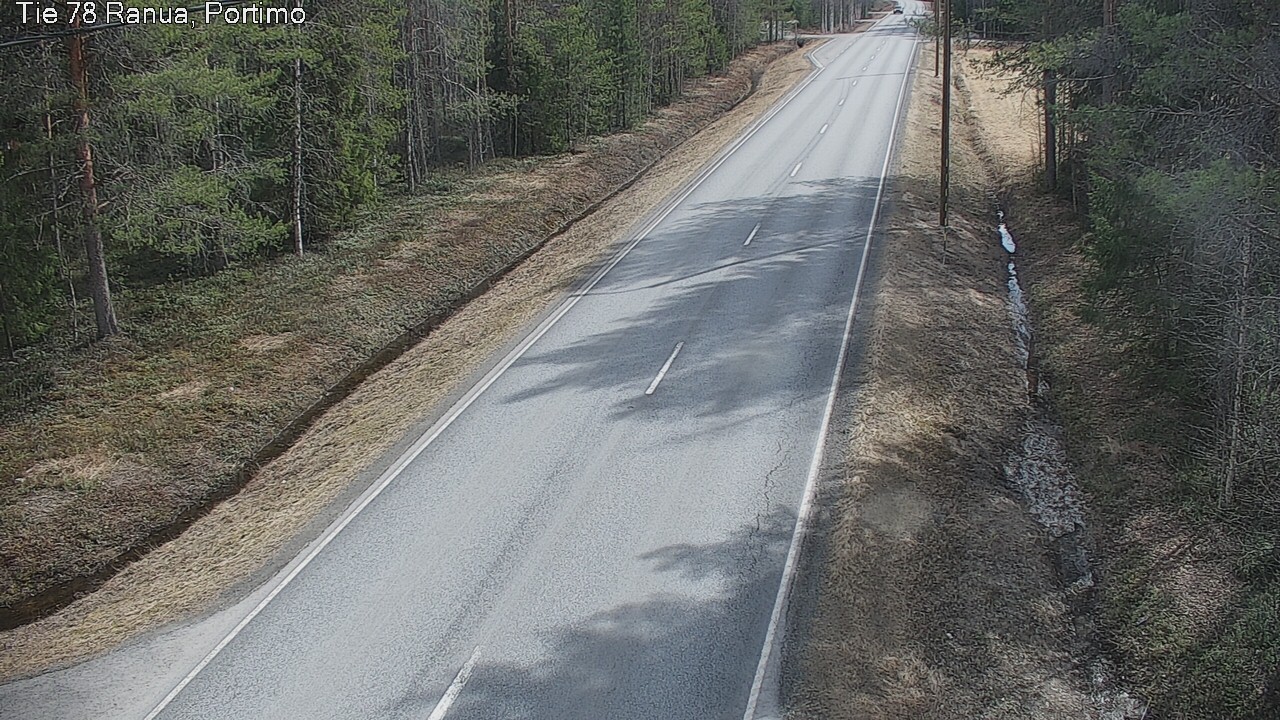 Weather Camera Image Road 78_Ranua, Portimo, Ranua, Lappi