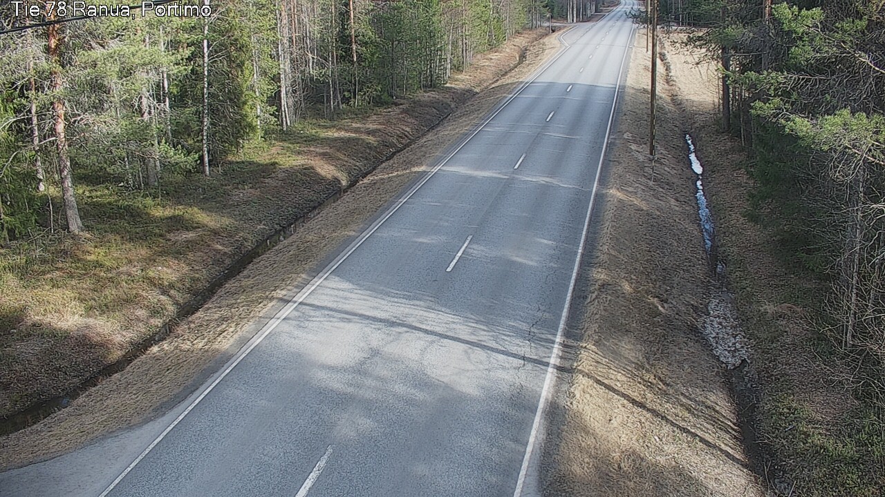 Weather Camera Image Road 78_Ranua, Portimo, Ranua, Lappi