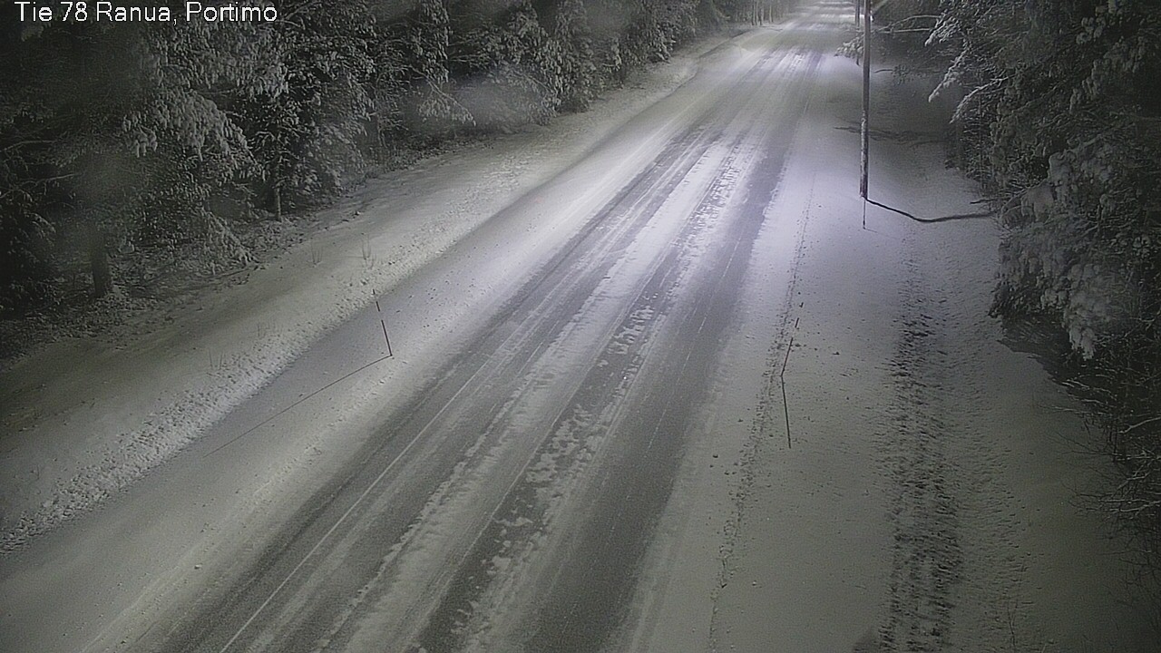 Weather Camera Image Väg 78_Ranua, Portimo, Ranua, Lappi
