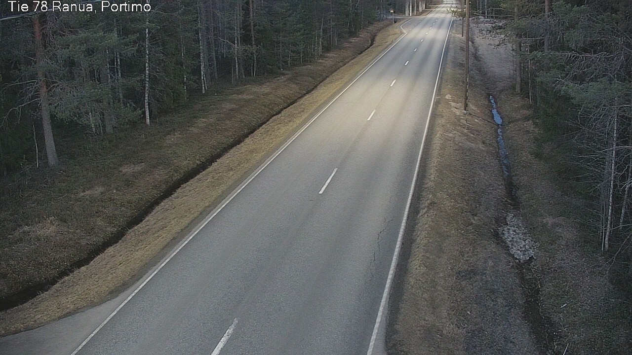 Weather Camera Image Road 78_Ranua, Portimo, Ranua, Lappi