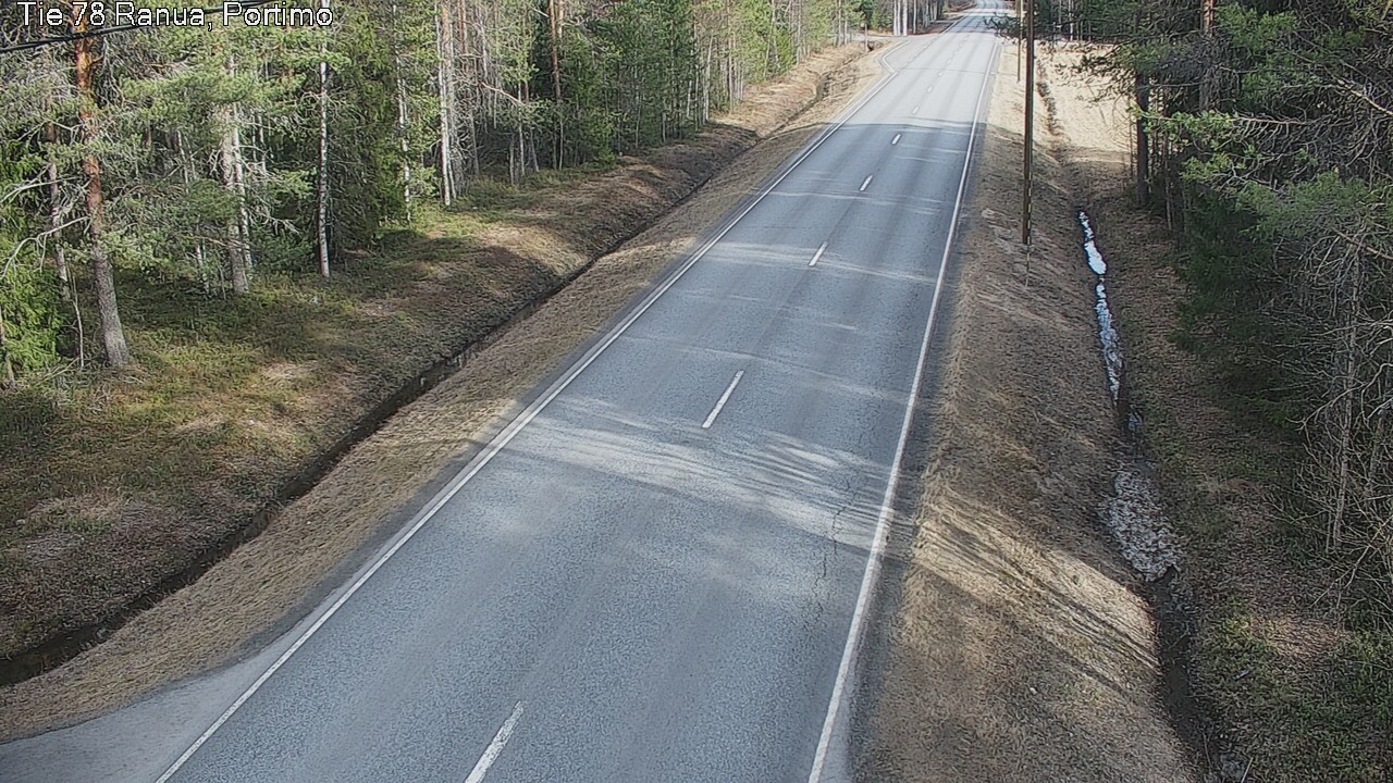 Weather Camera Image Road 78_Ranua, Portimo, Ranua, Lappi
