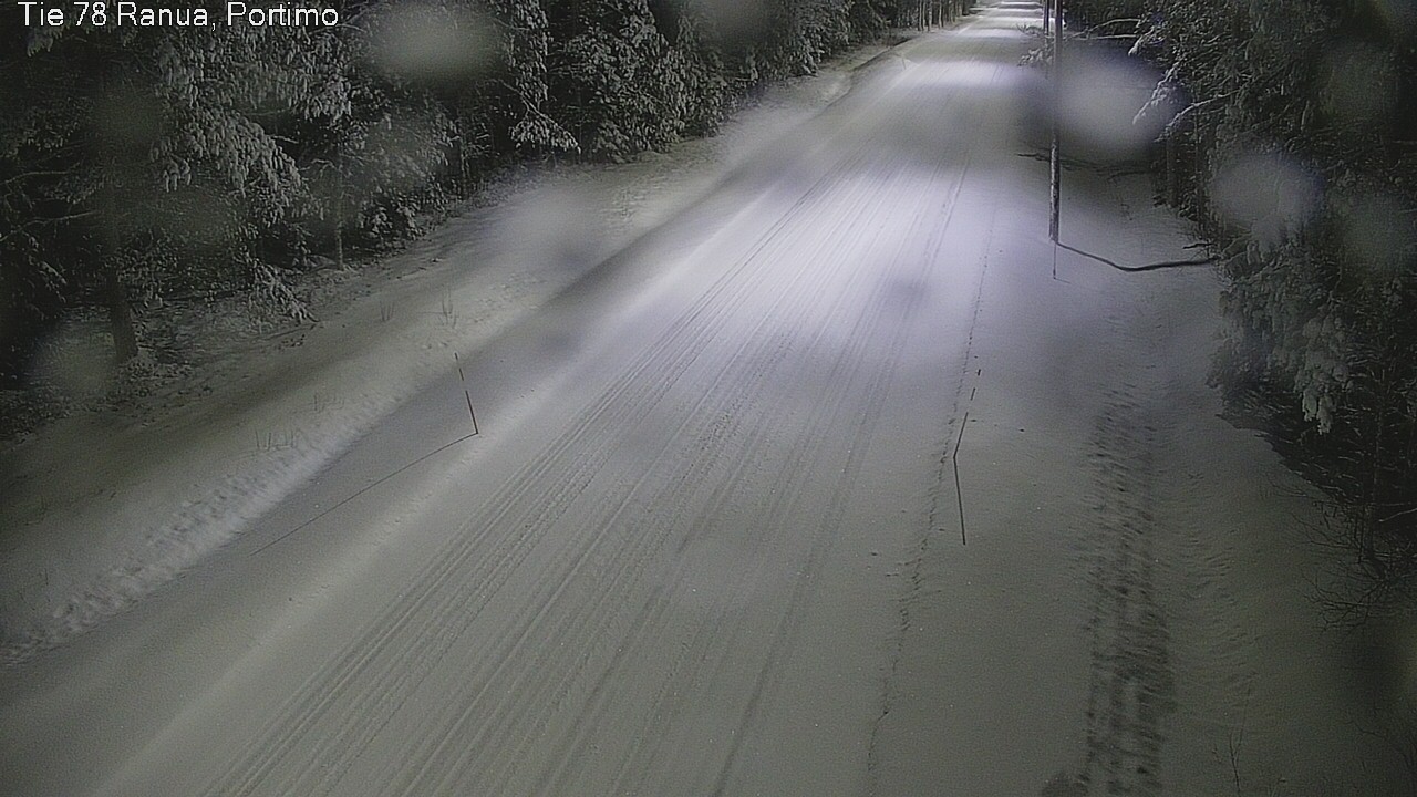 Weather Camera Image Väg 78_Ranua, Portimo, Ranua, Lappi