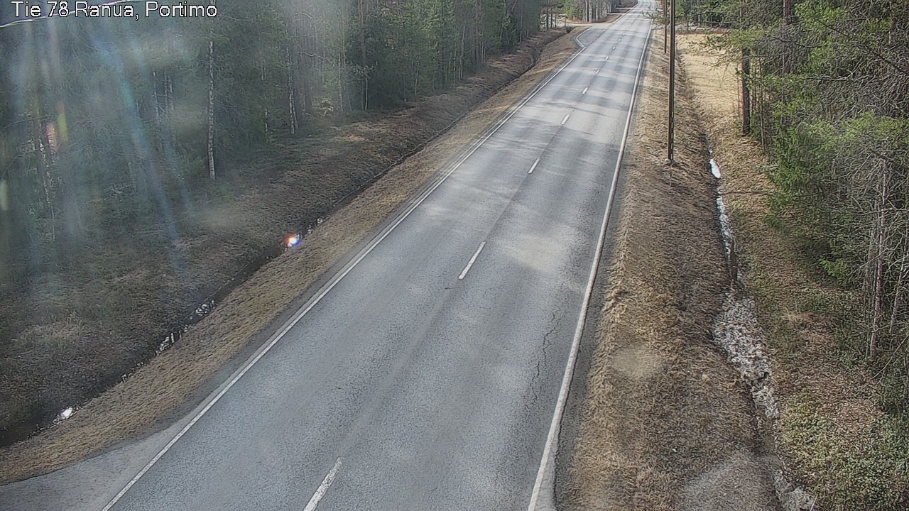 Weather Camera Image Road 78_Ranua, Portimo, Ranua, Lappi