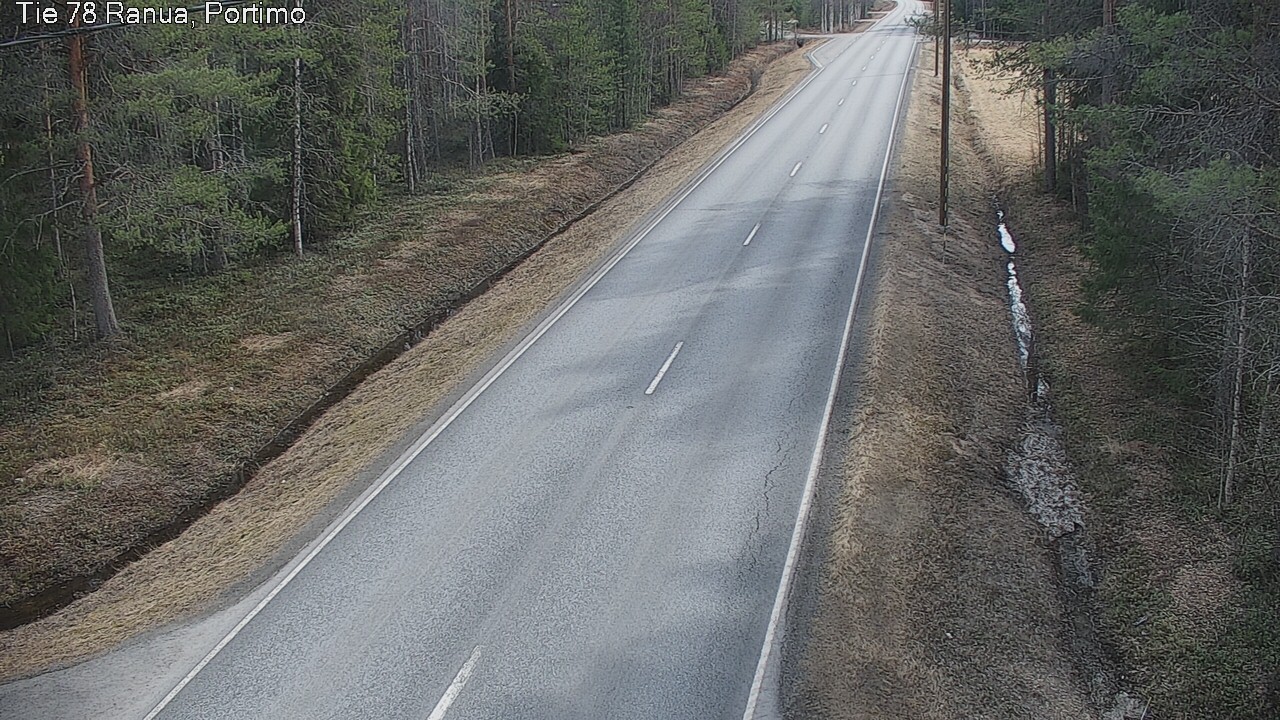 Weather Camera Image Road 78_Ranua, Portimo, Ranua, Lappi