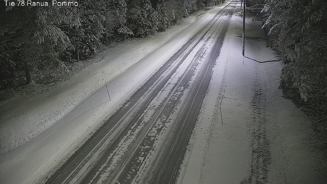 Weather Camera Image Väg 78_Ranua, Portimo, Ranua, Lappi