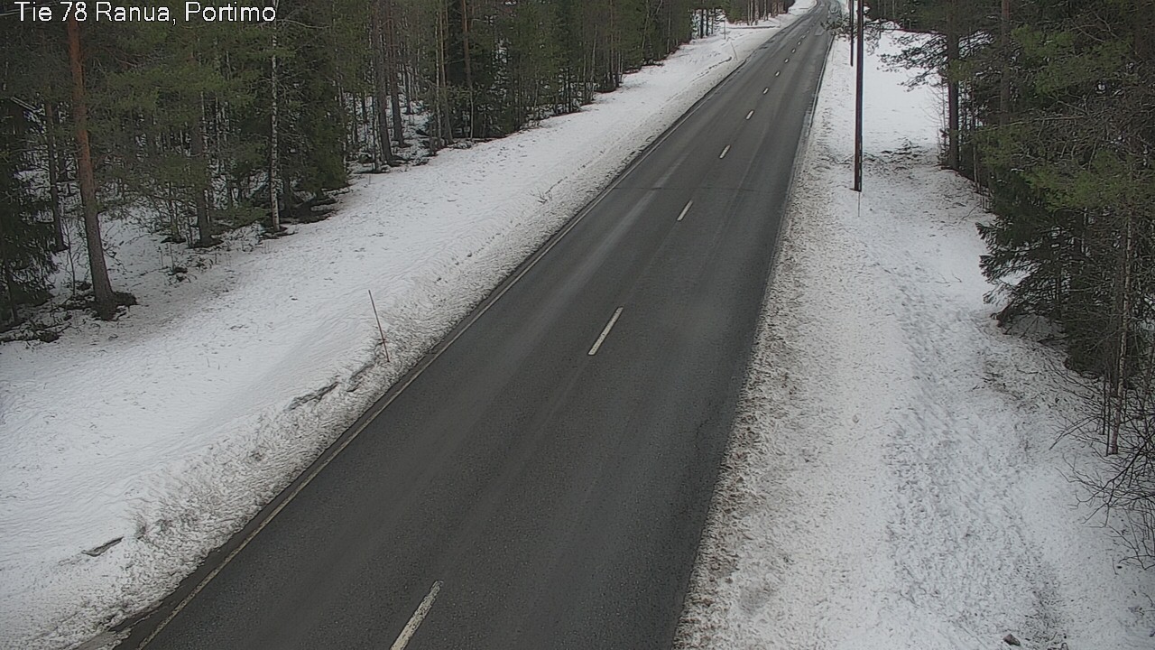Weather Camera Image Road 78_Ranua, Portimo, Ranua, Lappi