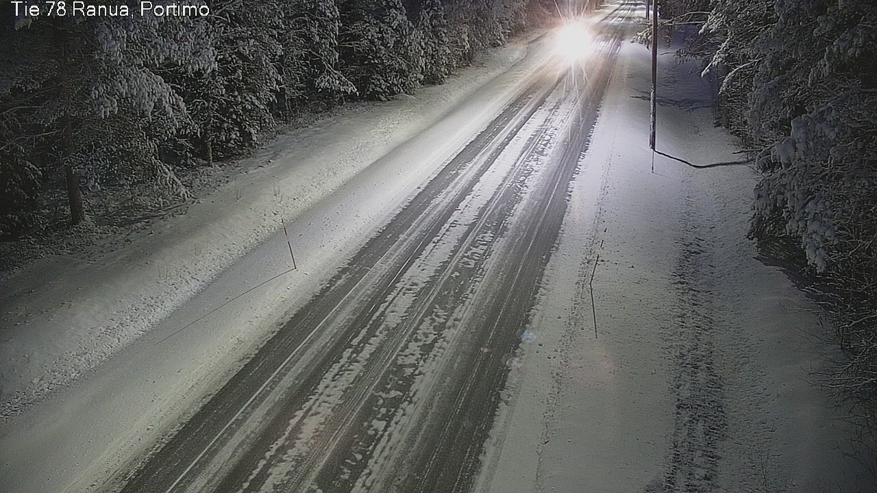 Weather Camera Image Väg 78_Ranua, Portimo, Ranua, Lappi