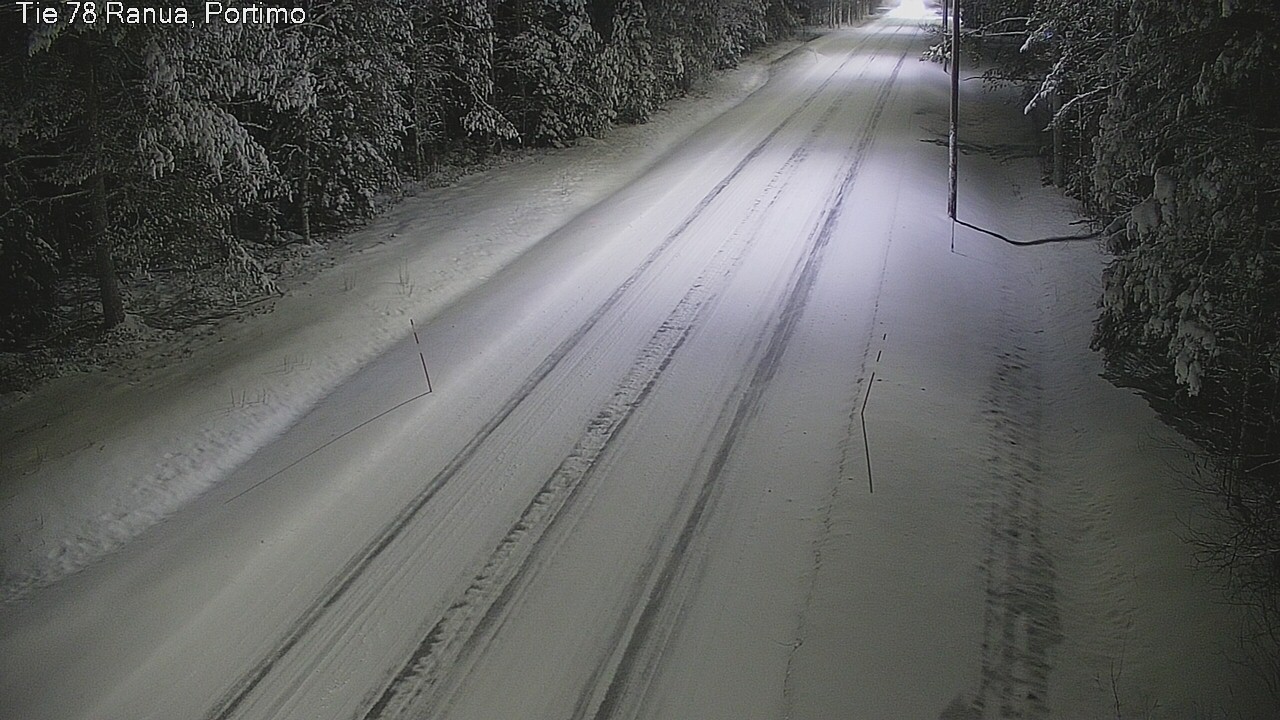 Weather Camera Image Väg 78_Ranua, Portimo, Ranua, Lappi