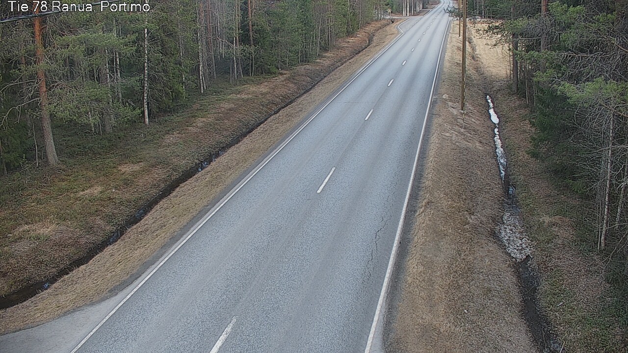 Weather Camera Image Road 78_Ranua, Portimo, Ranua, Lappi