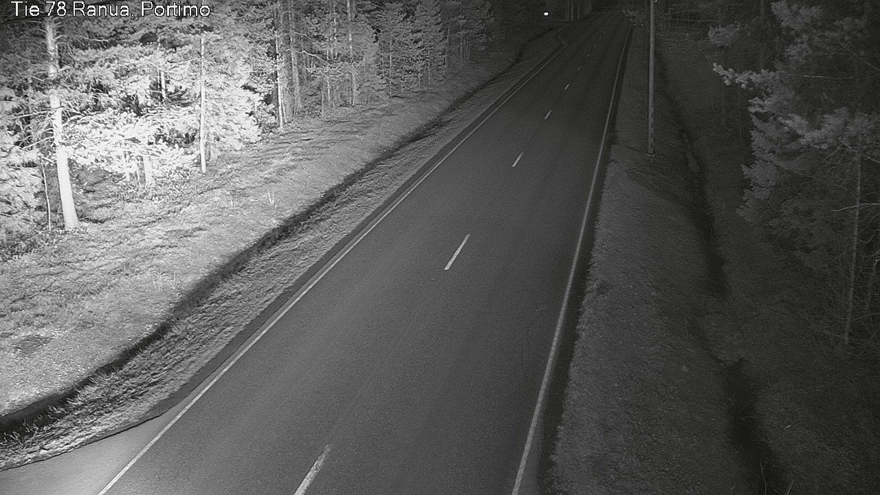 Weather Camera Image Väg 78_Ranua, Portimo, Ranua, Lappi