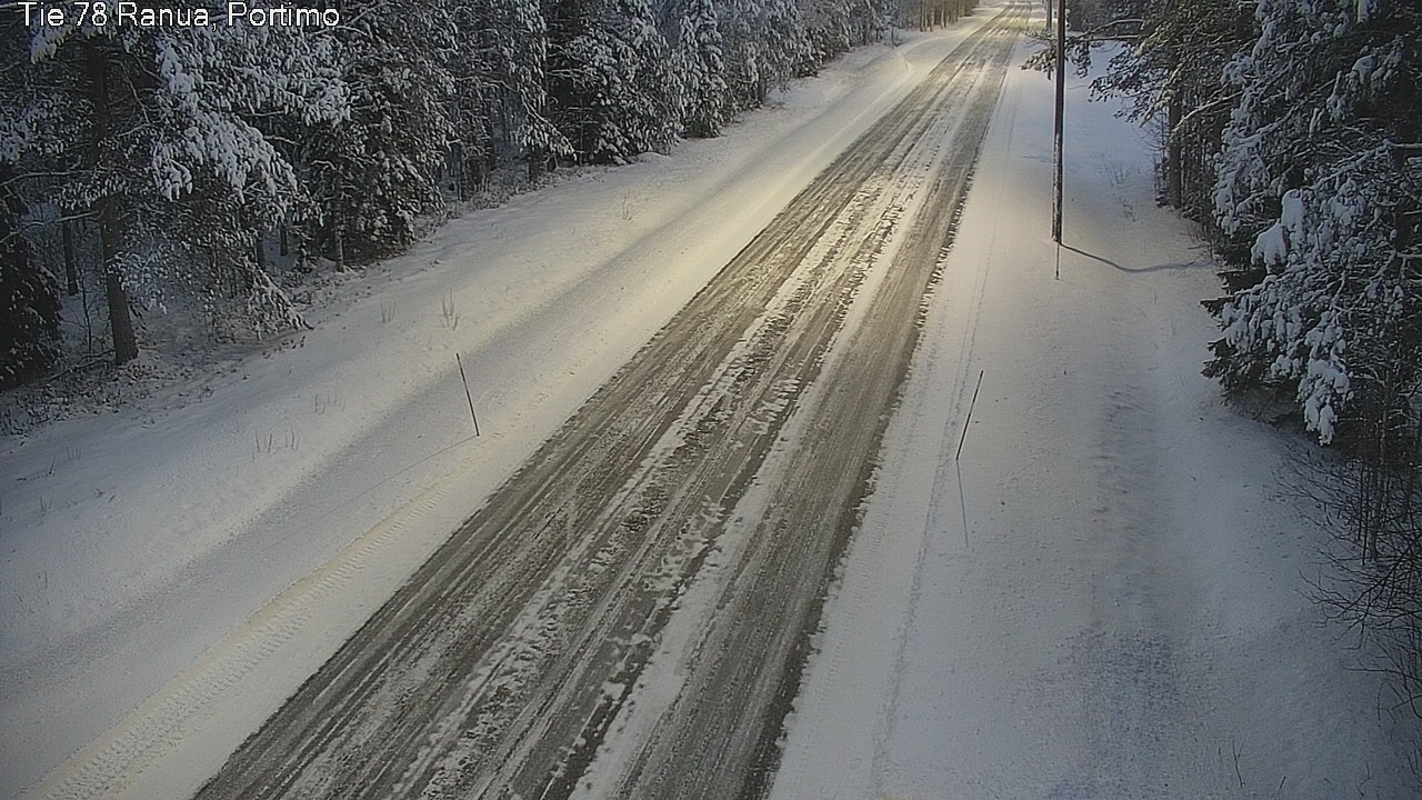 Weather Camera Image Road 78_Ranua, Portimo, Ranua, Lappi